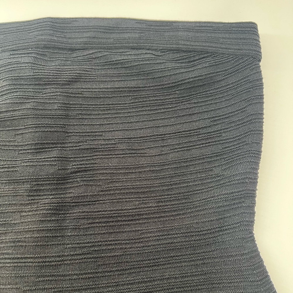 Cos Textured Knit Black Bandeau Top - Picture 2 of 6